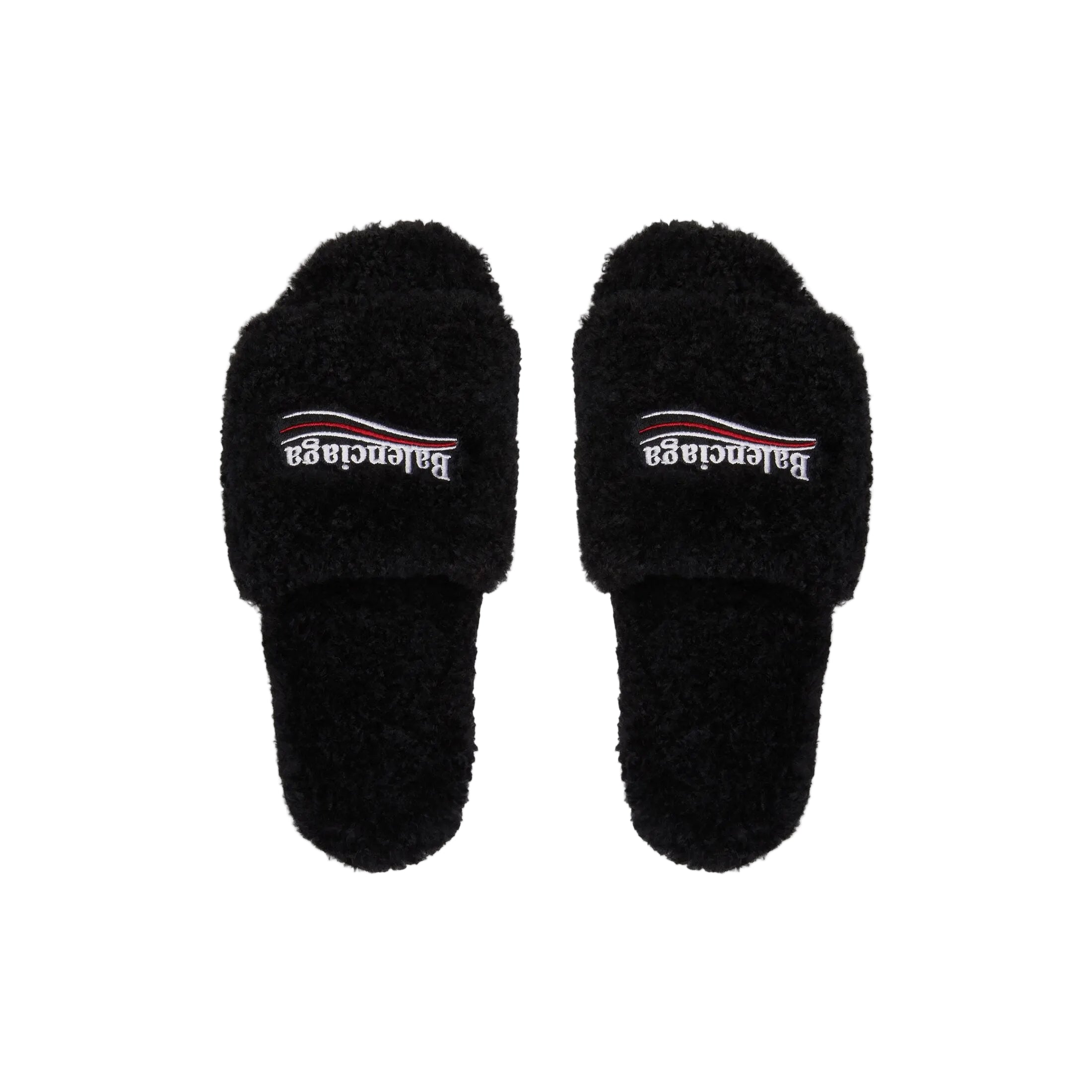 Balenciaga Furry Slides