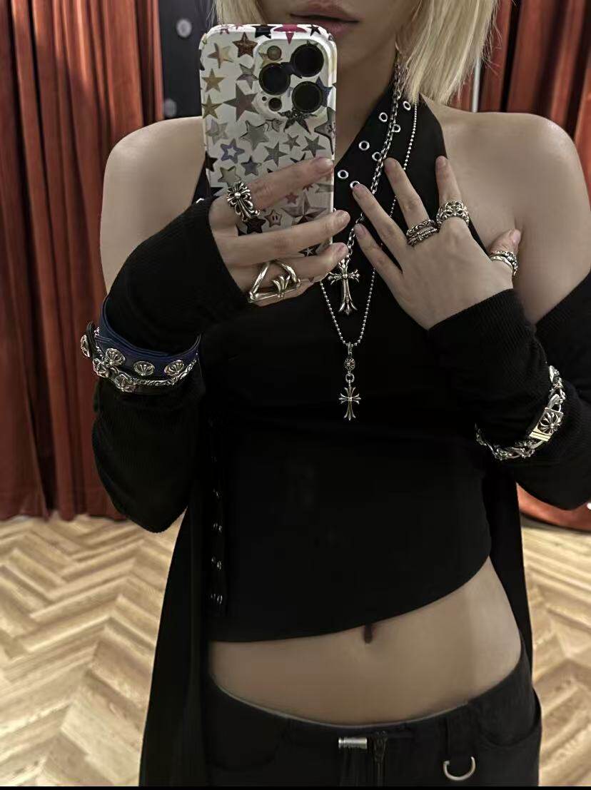 Chrome Hearts Cross Chain