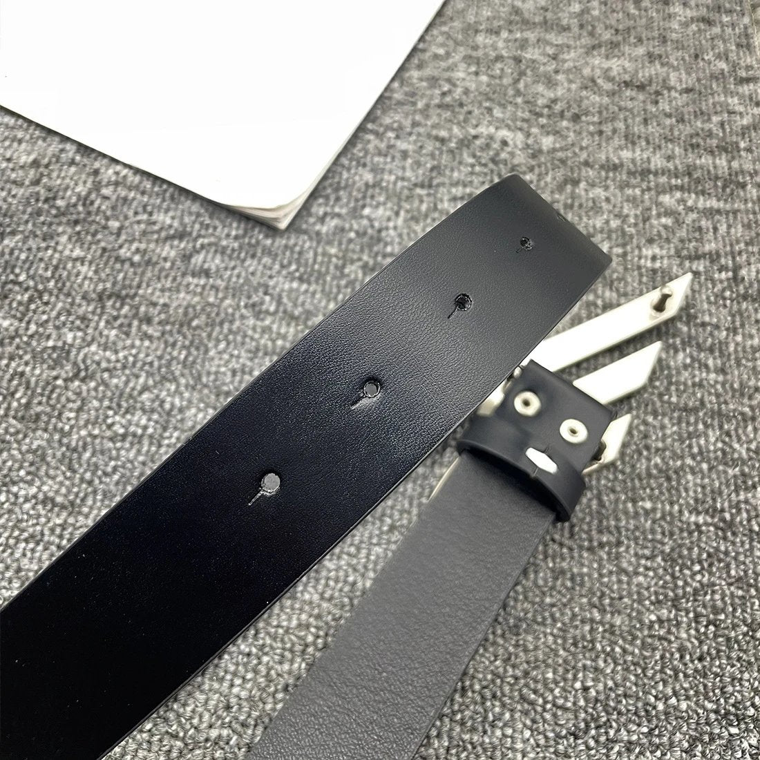 Balenciaga 3B Logo Belt