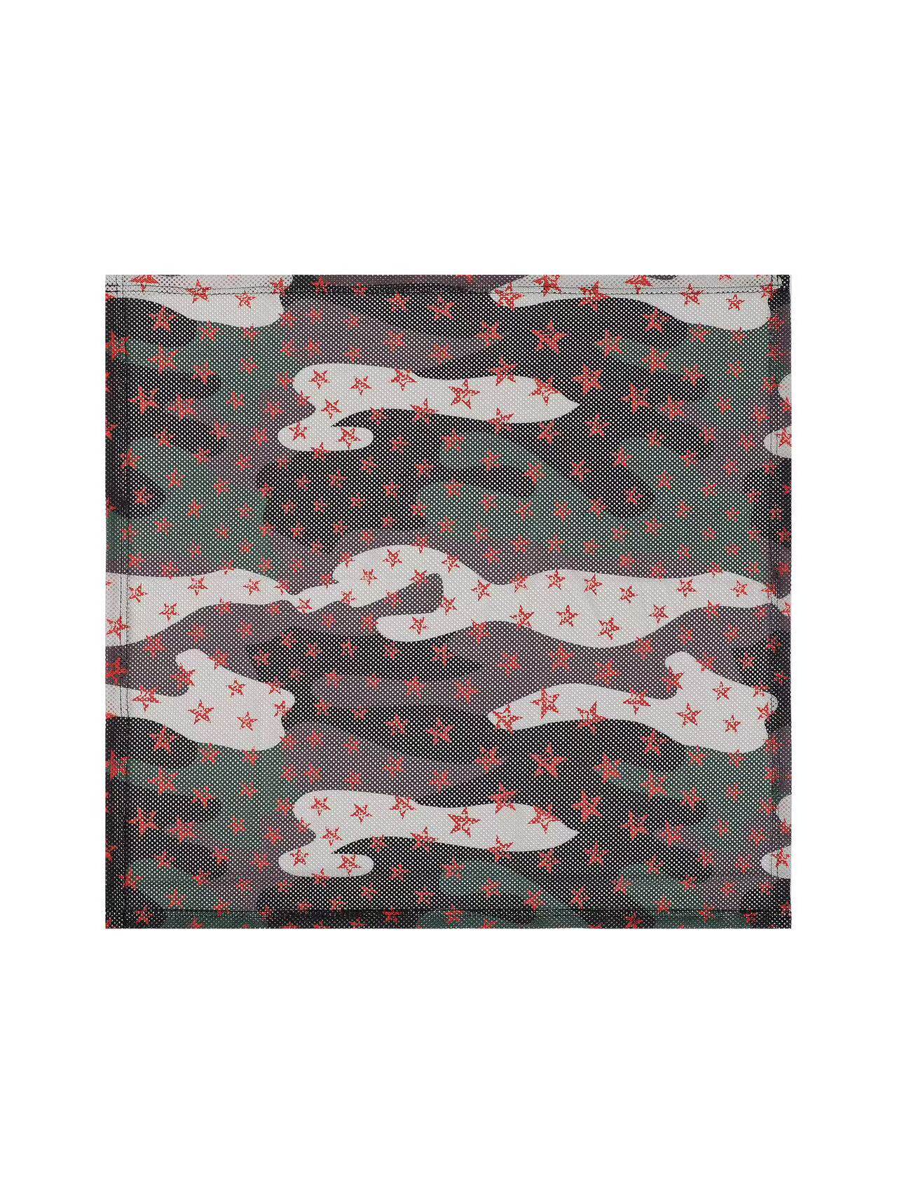 Cgyyds 26SS Camouflage Star Mesh Headscarf
