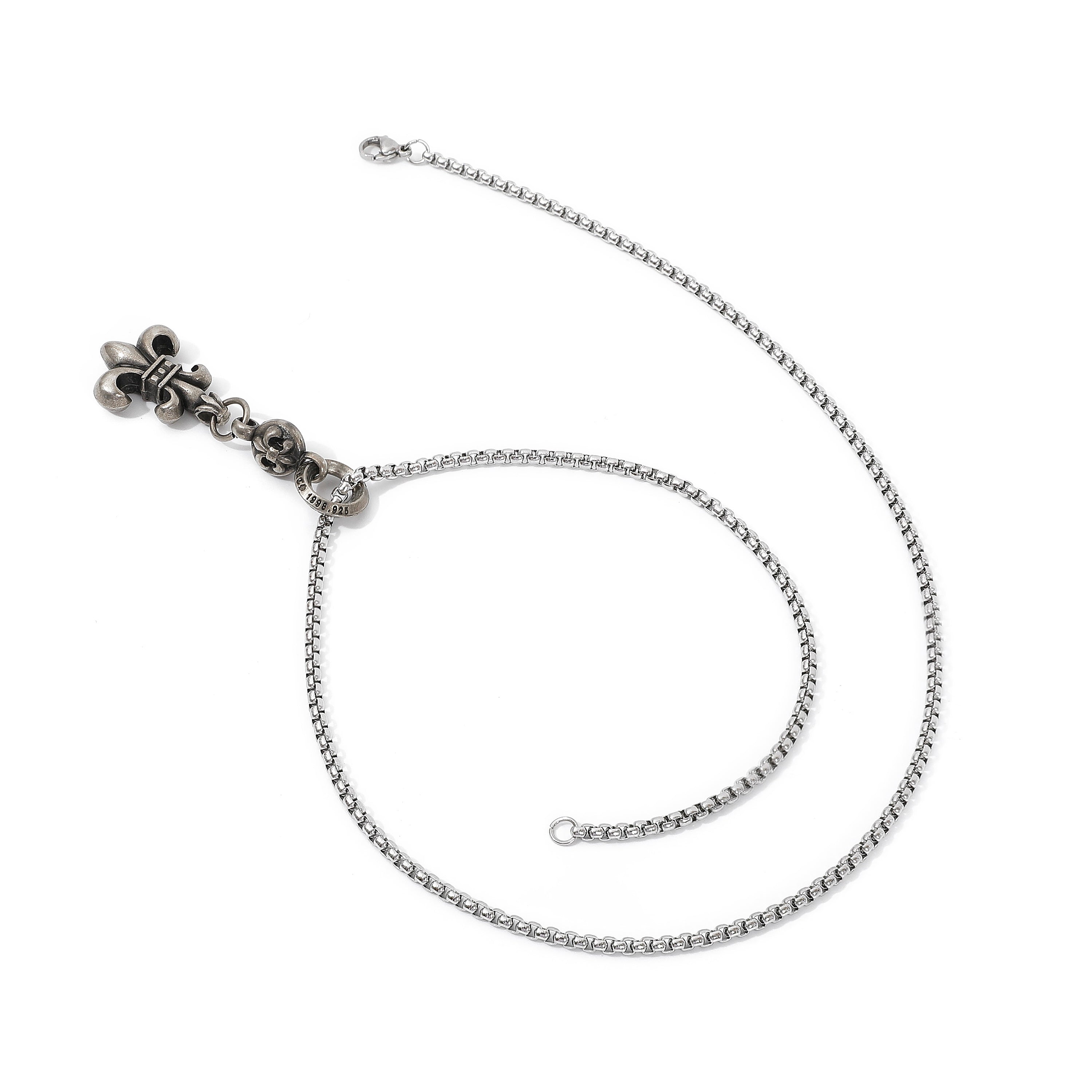 Chrome Hearts Fluer De Lis Neclace