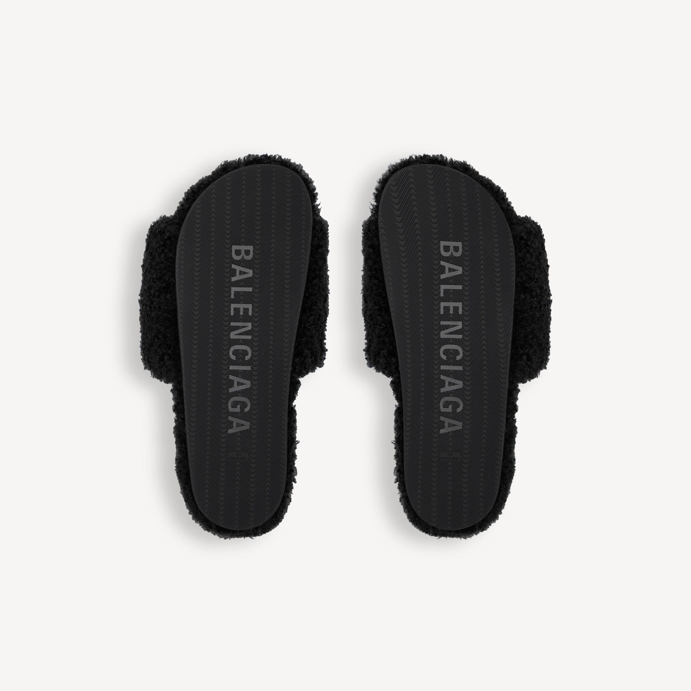 Balenciaga Furry Slides