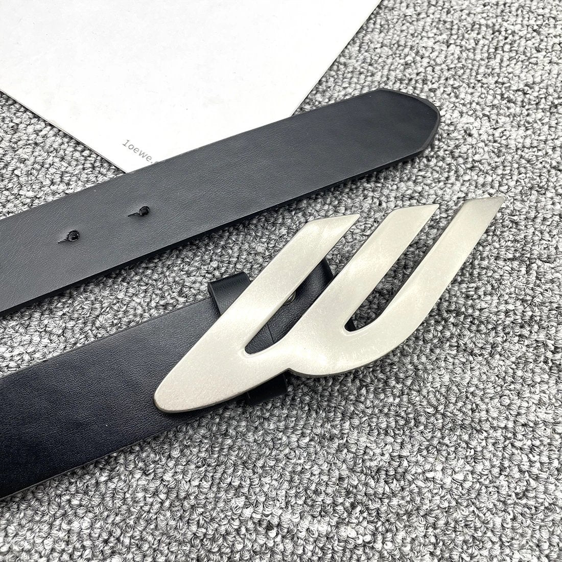 Balenciaga 3B Logo Belt