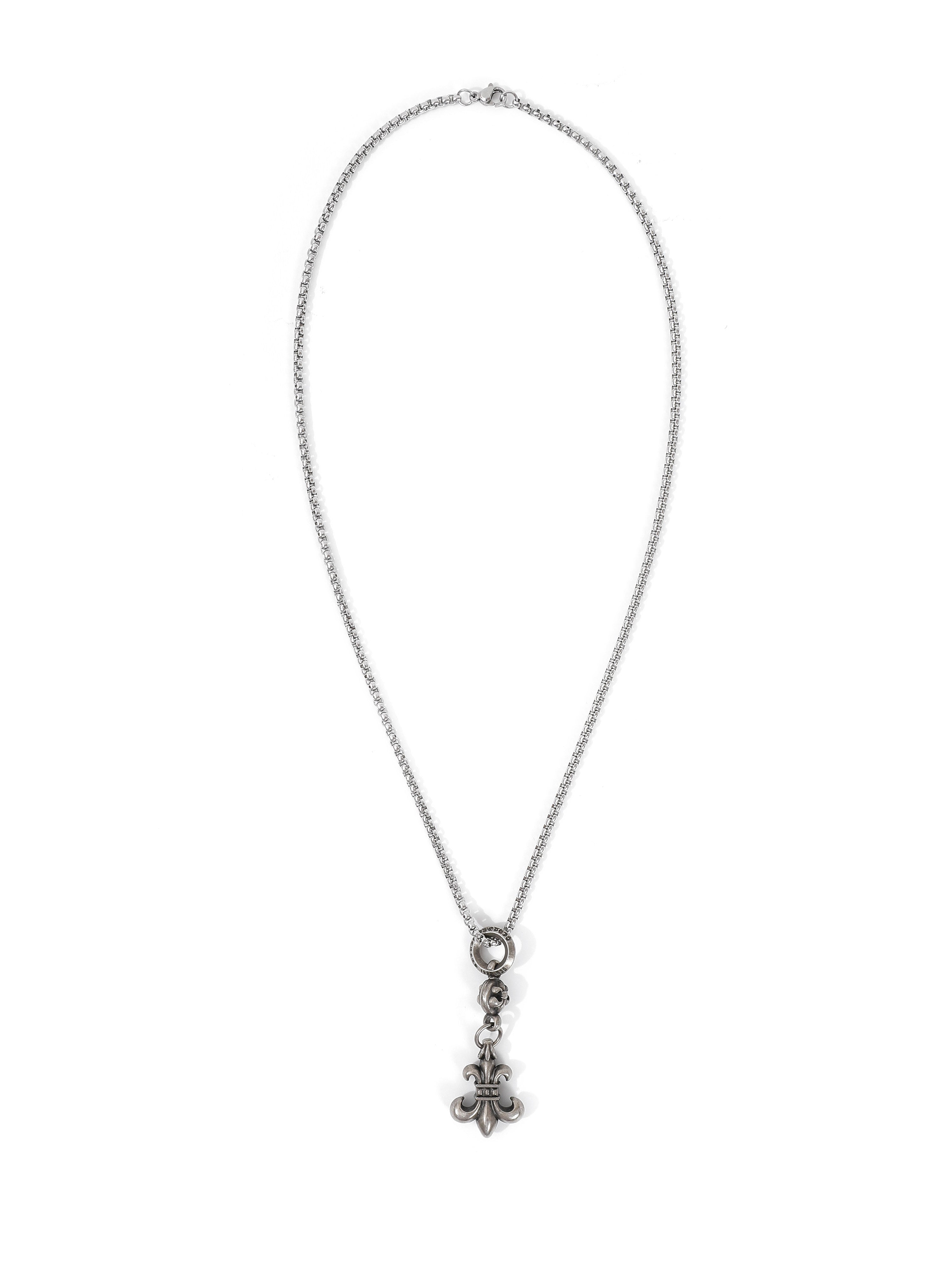 Chrome Hearts Fluer De Lis Neclace