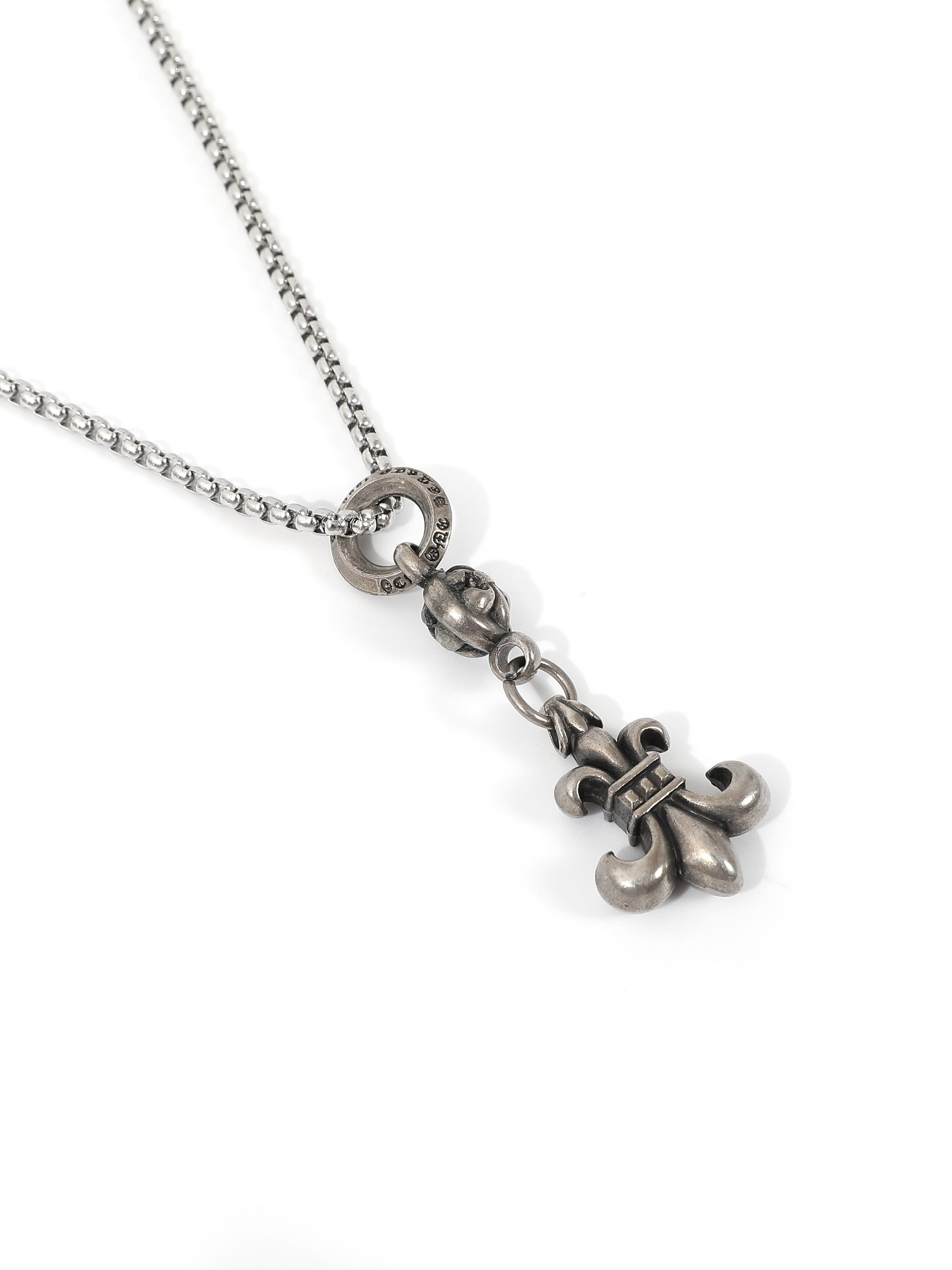 Chrome Hearts Fluer De Lis Neclace